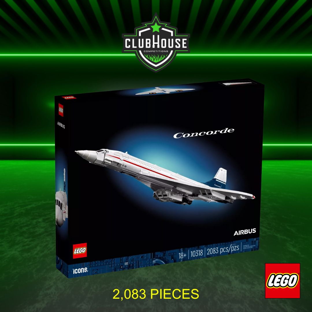 LEGO Concorde (2,083 Pieces) – Clubhouse Competitions