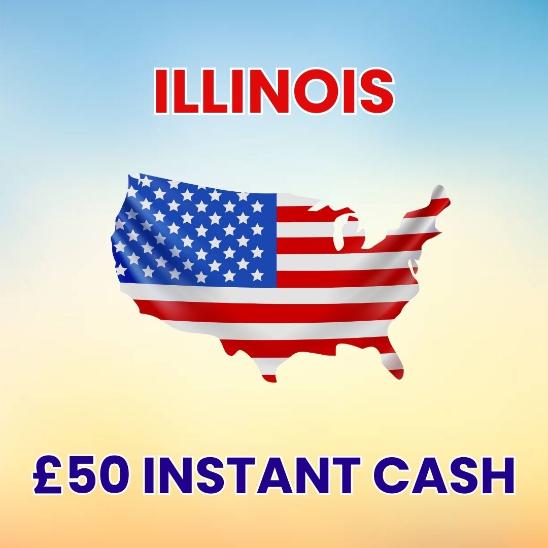 Illinois | £50 Cash | 48 Points