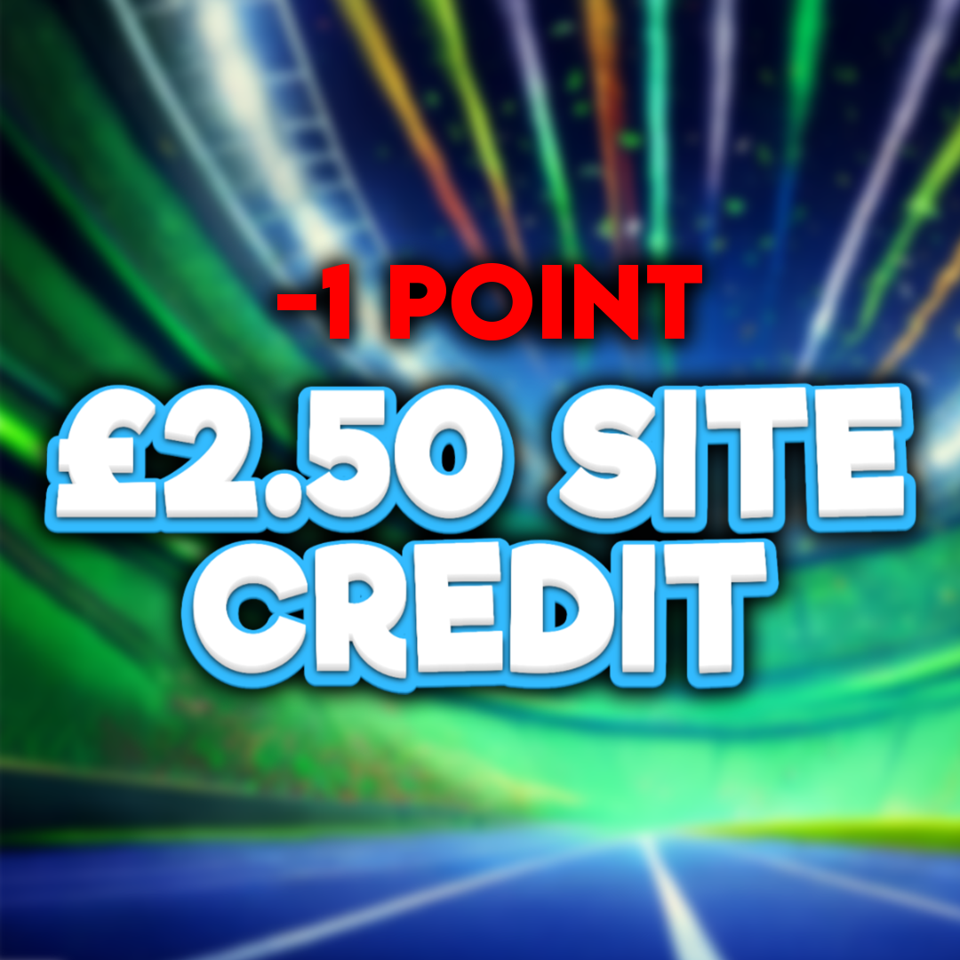 Jumped The Gun | £2.50 Site Credit | -1 Points