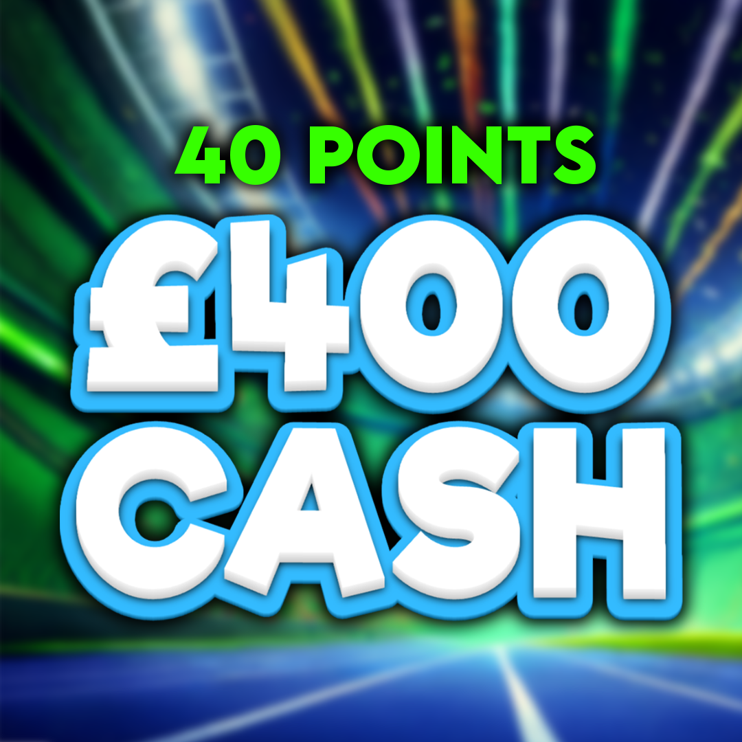 Hammer Throw | £400 Cash | 40 Points