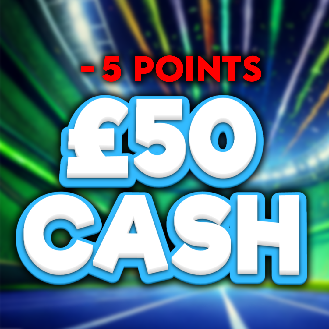 Clipped the Hurdle | £50 Cash | -5 Points
