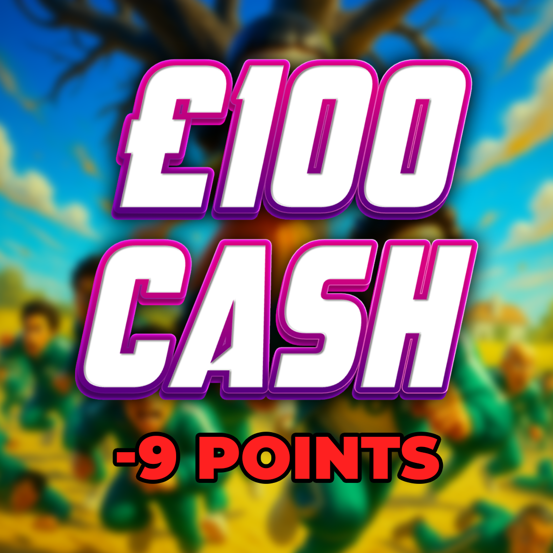 The Front Man | £100 Cash | -9 Points