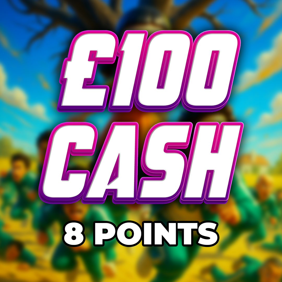 Marble Won | £100 Cash | 8 Points