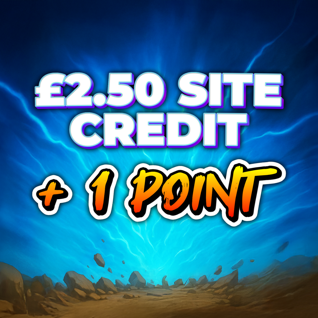 Scissor Kick | £2.50 Site Credit | 1 Points
