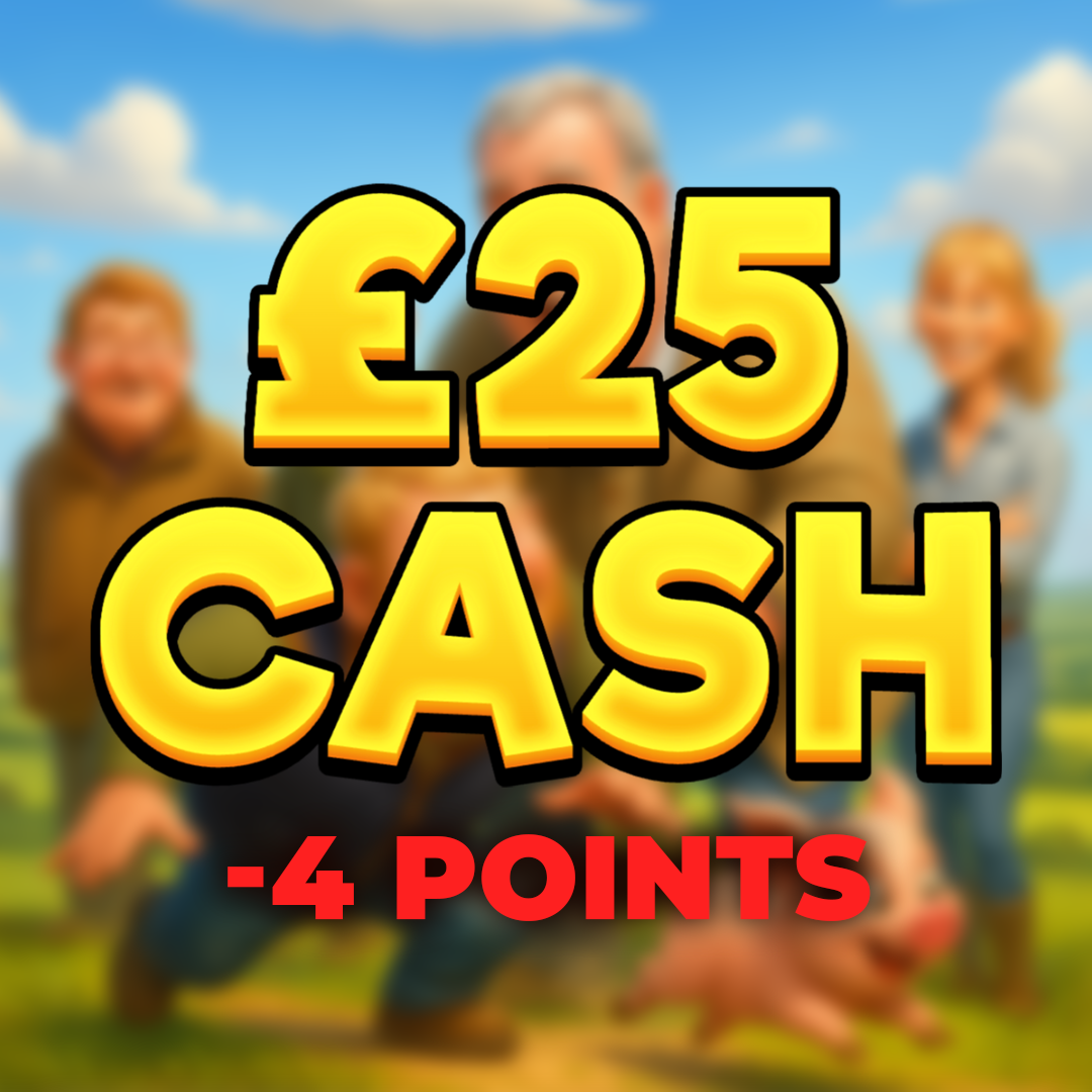 Crops Destroyed | £25 Cash | -4 Points