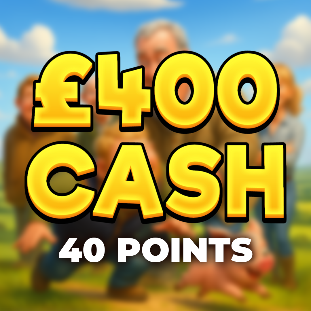 Kaleb | £400 Cash | 40 Points