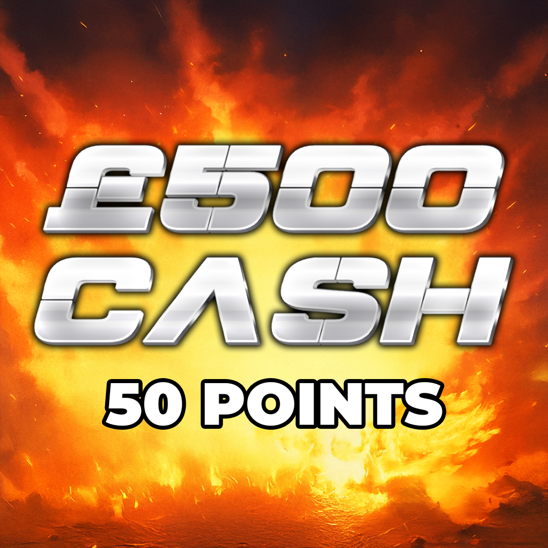 Hannibal | £500.00 Cash | 50 Points