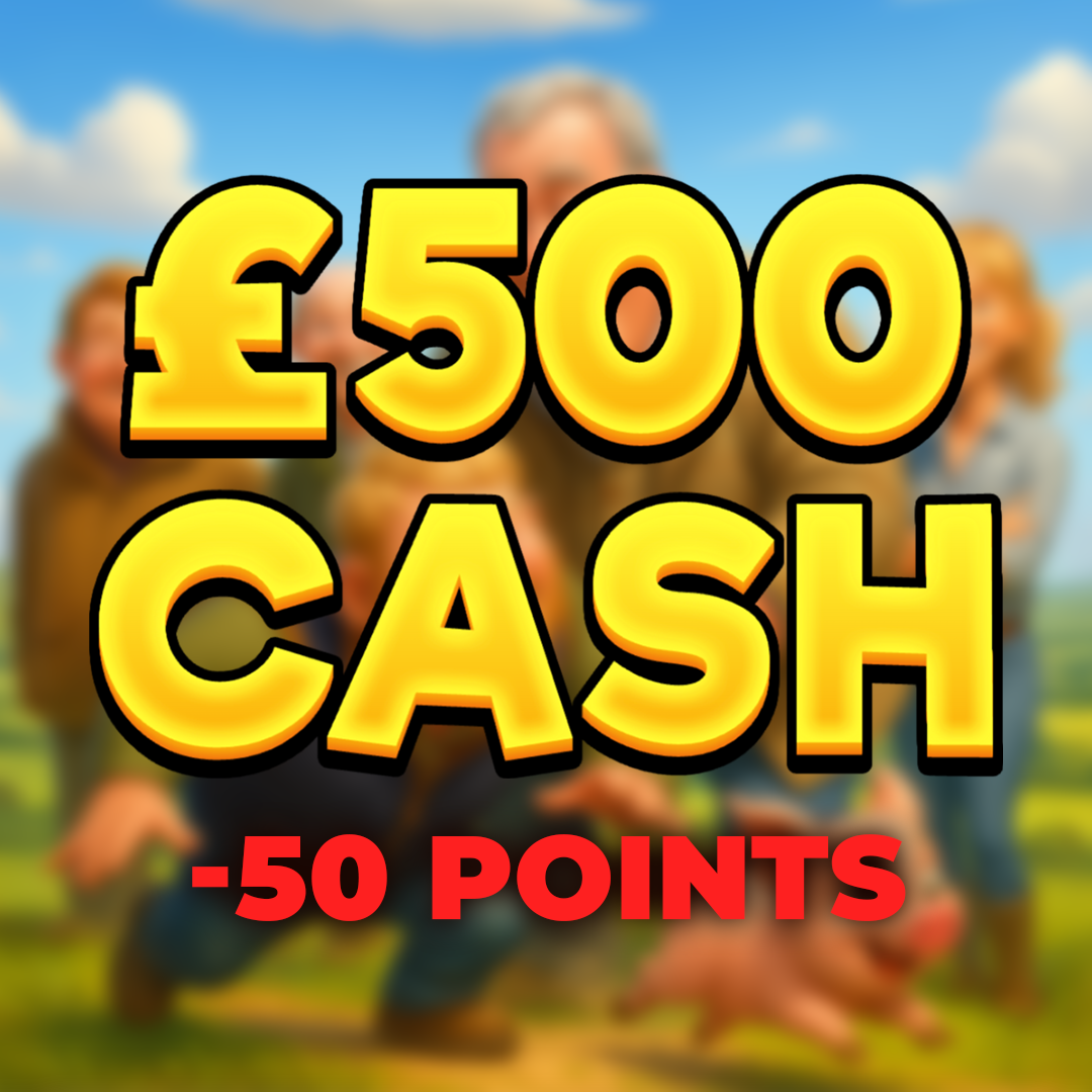 Oxfordshire Council | £500 Cash | -50 Points