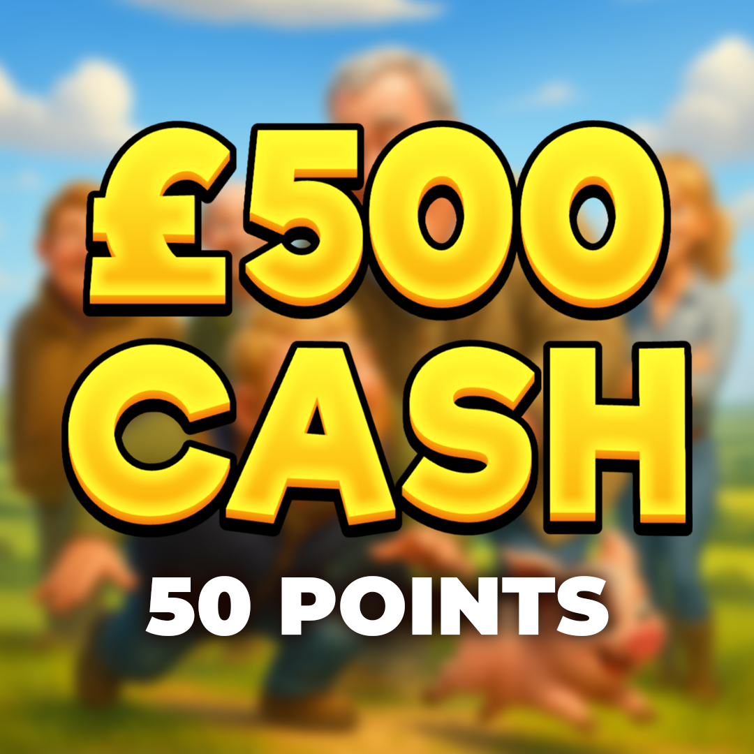 Clarkson | £500 Cash | 50 Points