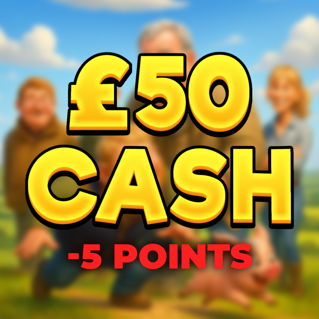 Trans Pig | £50 Cash | -5 Points