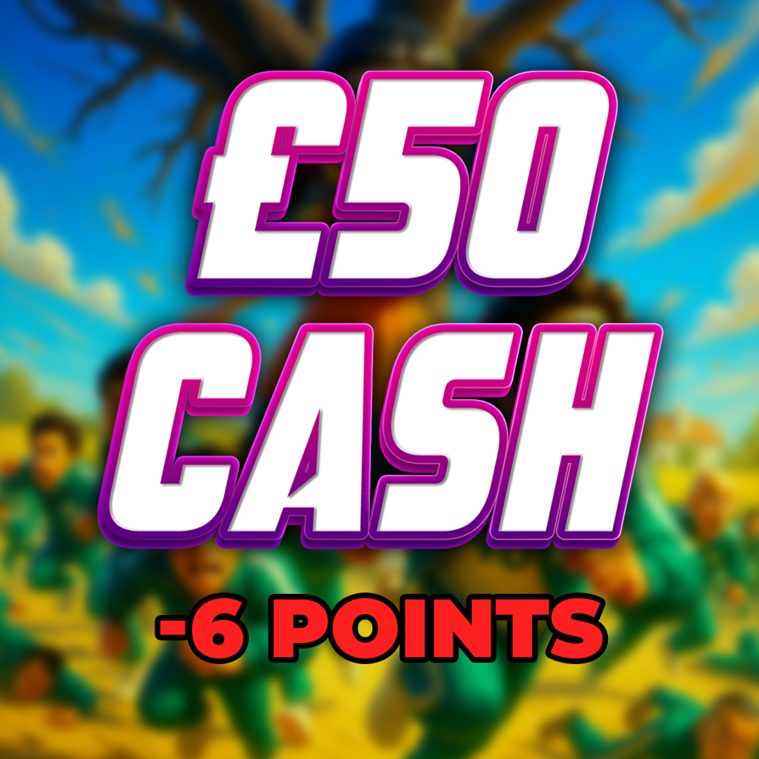 Dalgona Cracks | £50 Cash | -6 Points