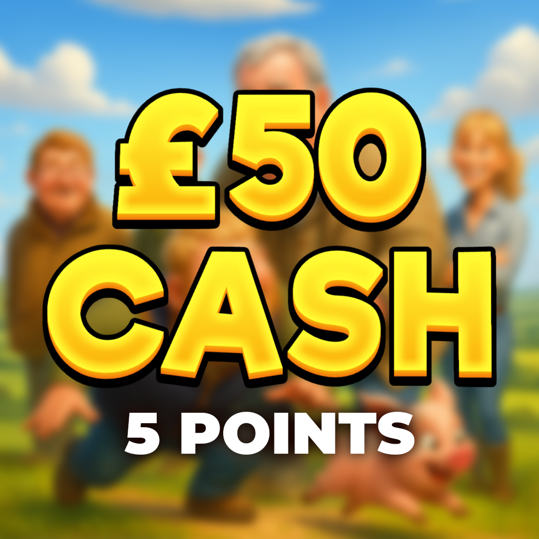Harriet | £50 Cash | 5 Points