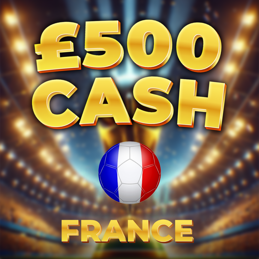 France | £500 Cash | 50 Points