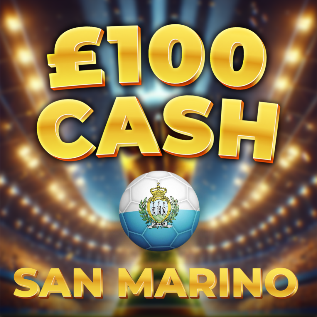San Marino | £100 Cash | -10 Points