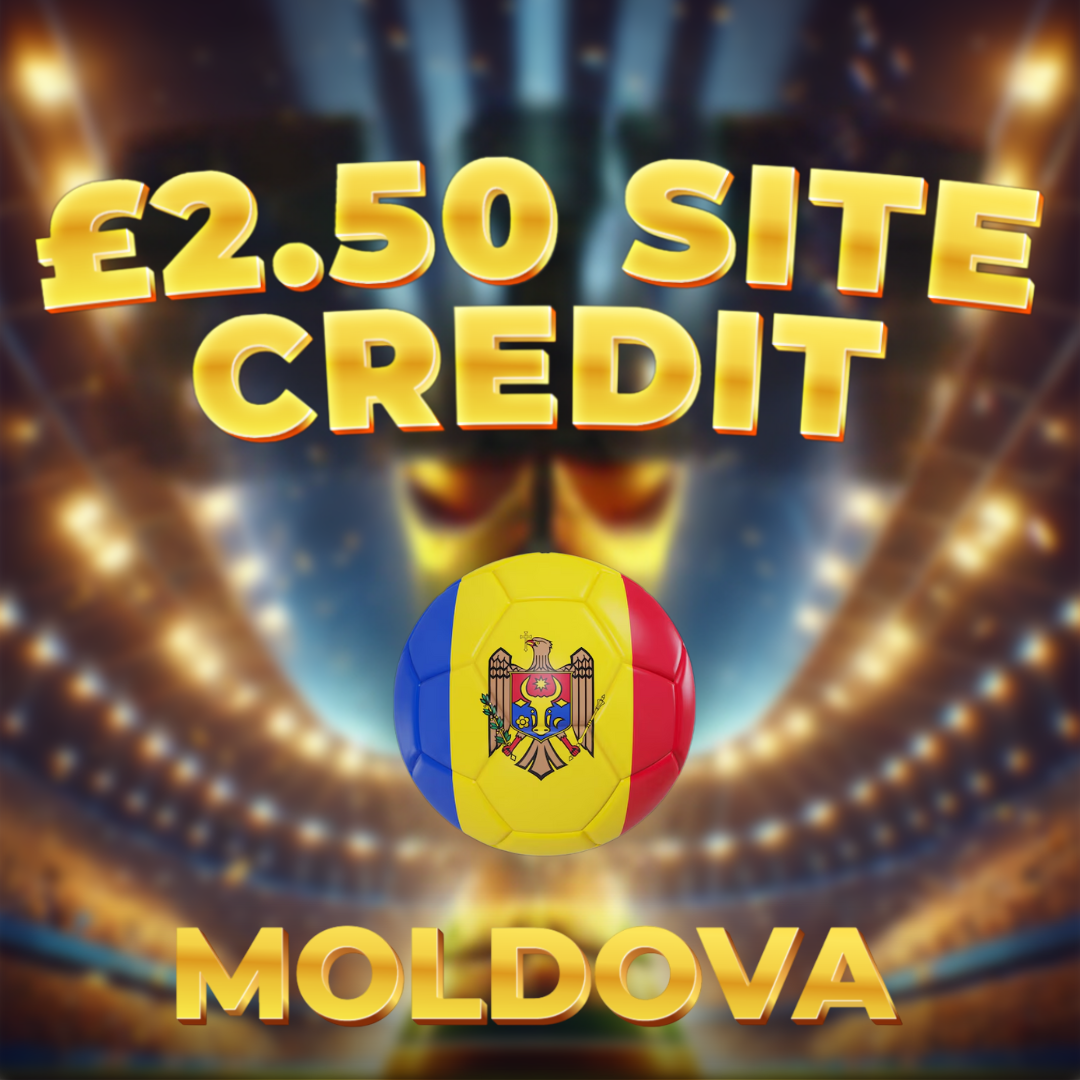 Moldova | £2.50 Site Credit | -1 Point
