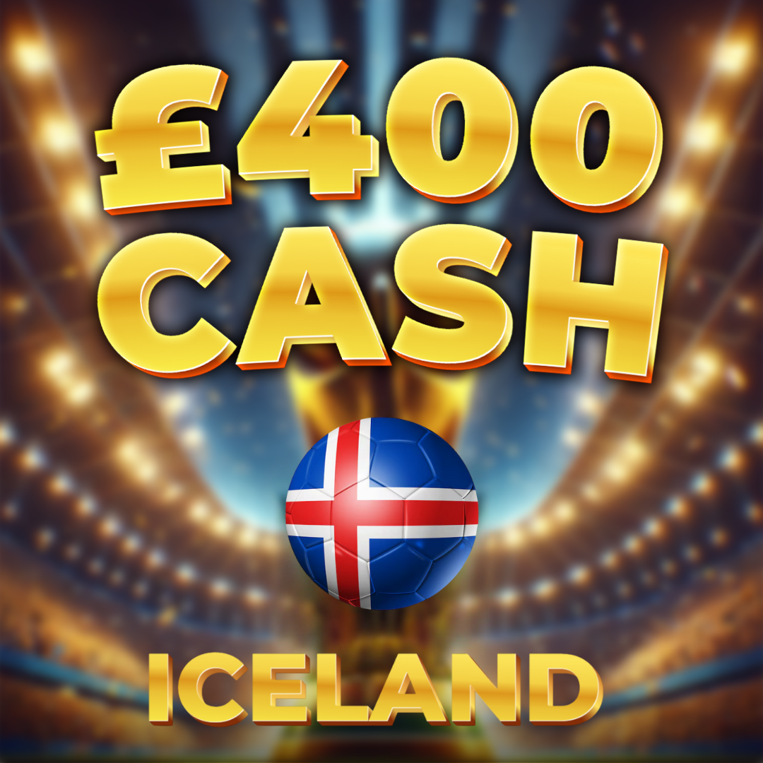 Iceland | £400 Cash | -40 Points