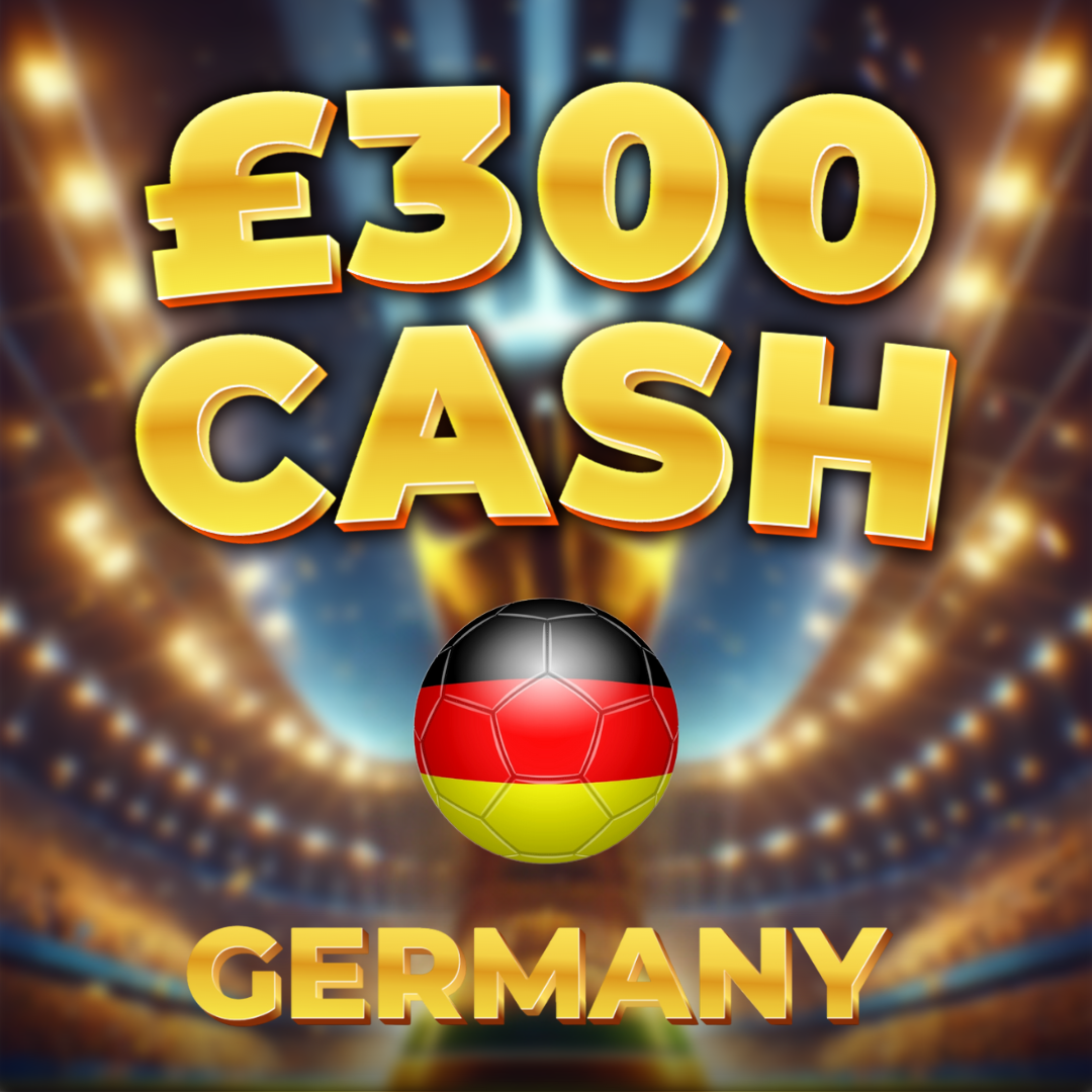 Germany | £300 Cash | 30 Points