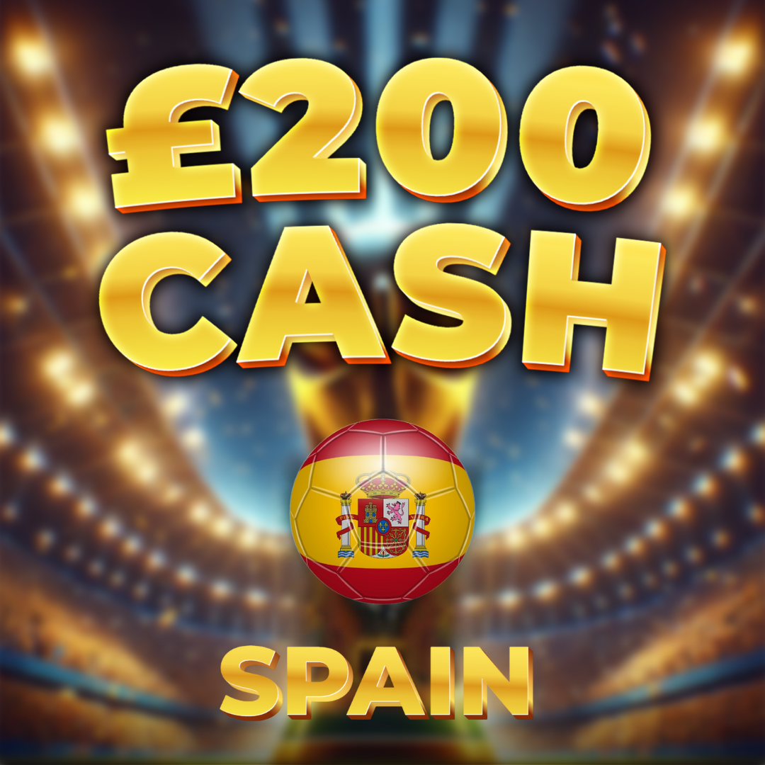 Spain | £200 Cash | 20 Points