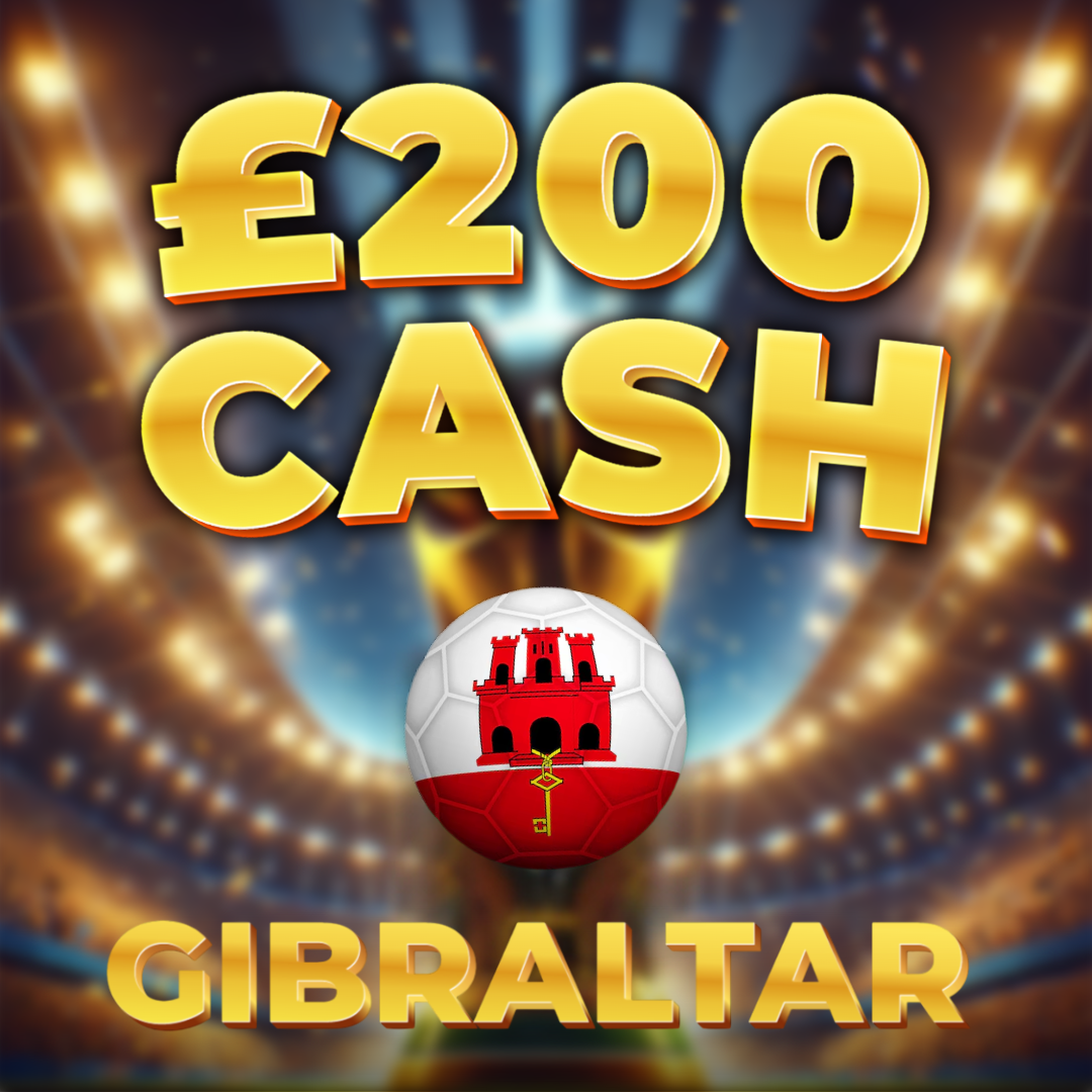 Gibraltar | £200 Cash | -20 Points