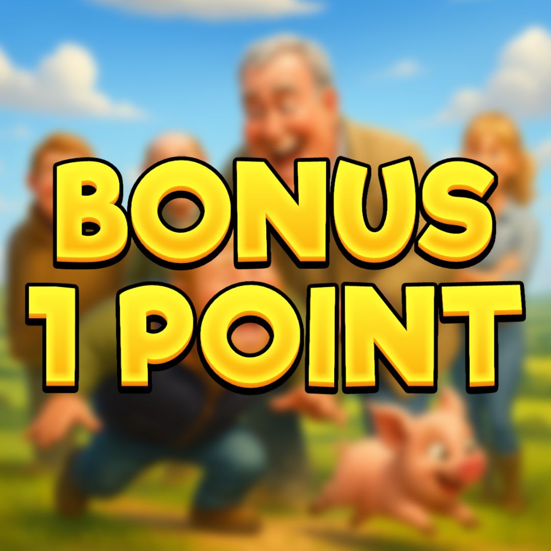 🚨 BONUS 🚨 1 Point