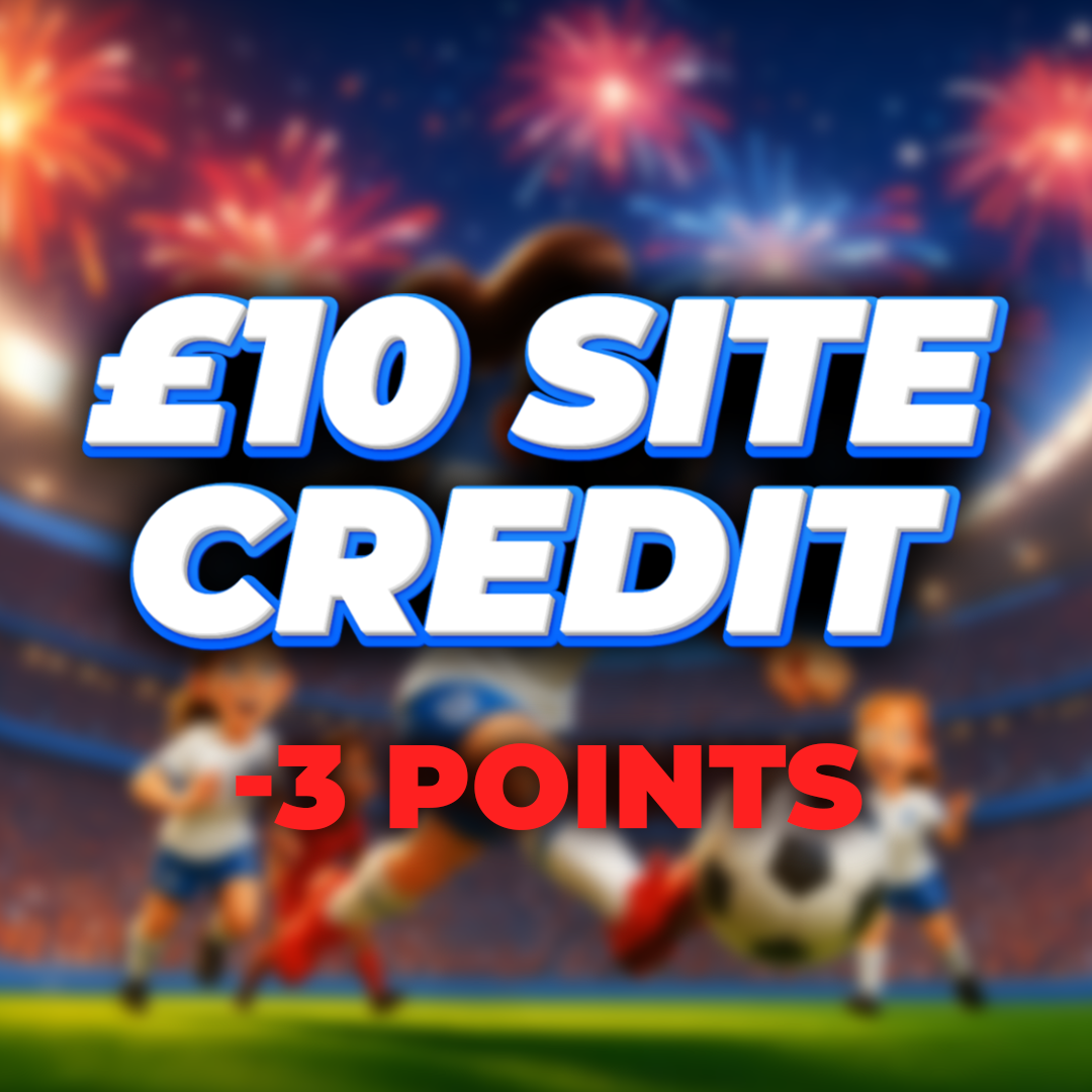 Wales | £10 Site Credit | -3 Points