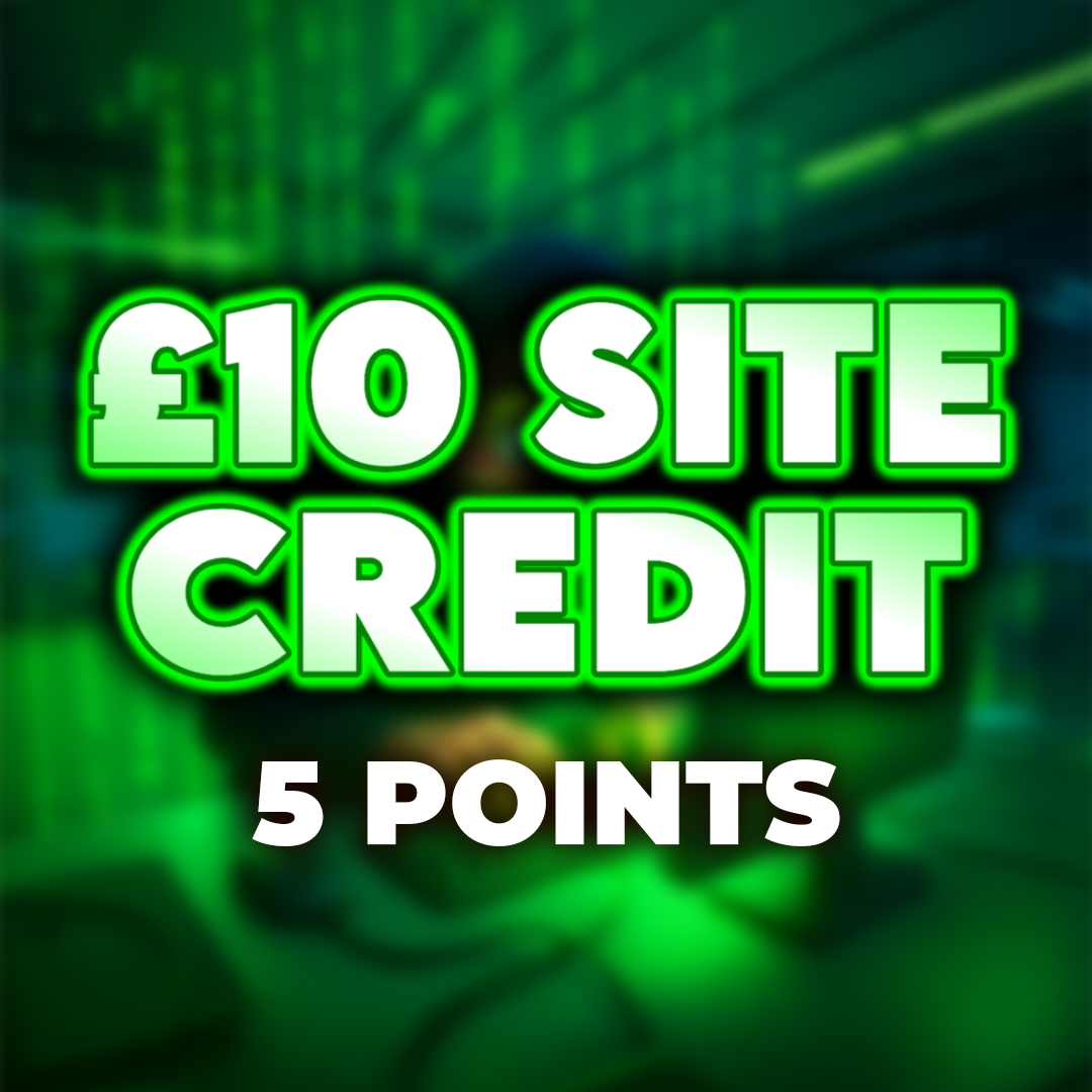 Hacker | £10 Site Credit | 5 Points