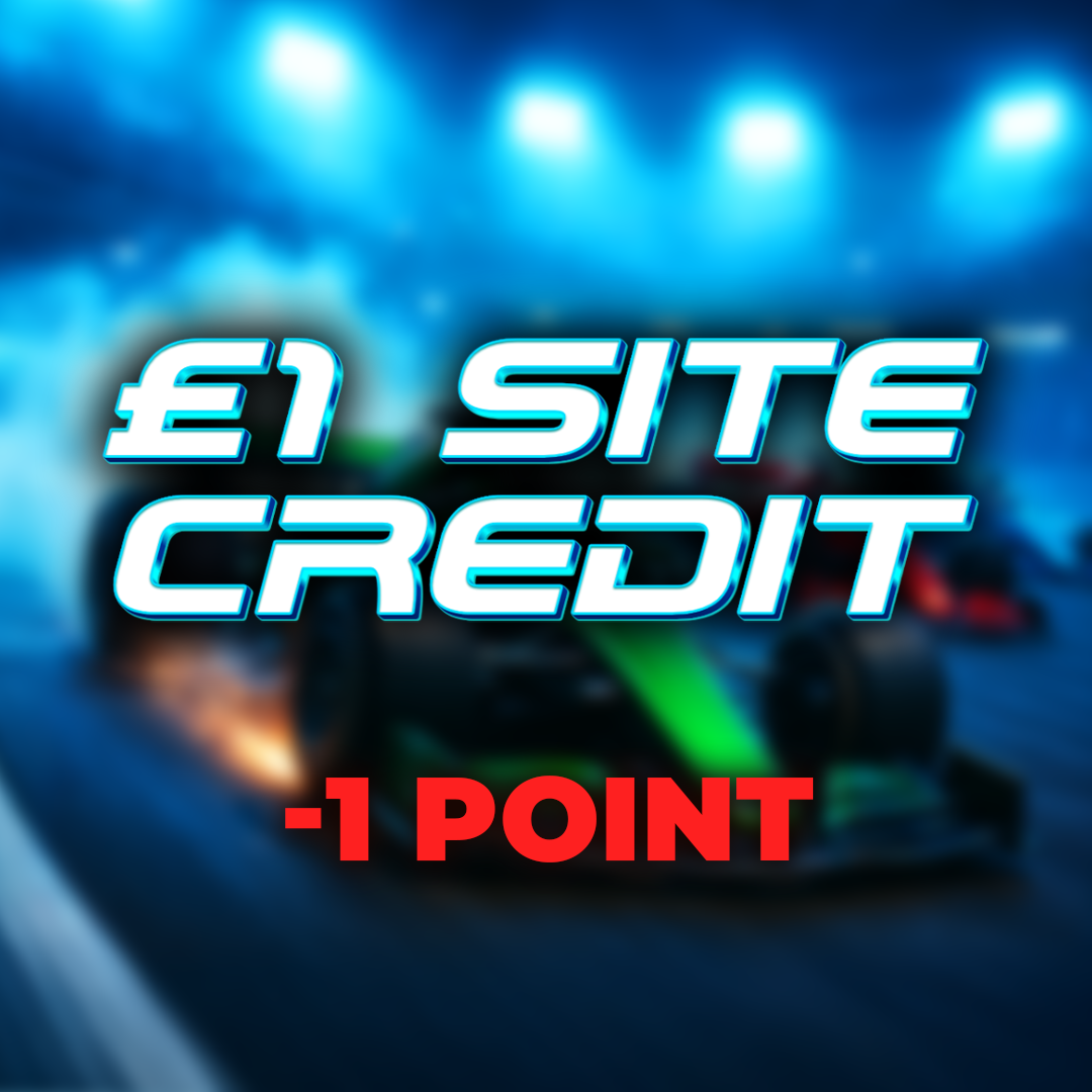 Red Flag | £1 Site Credit | -1 Point