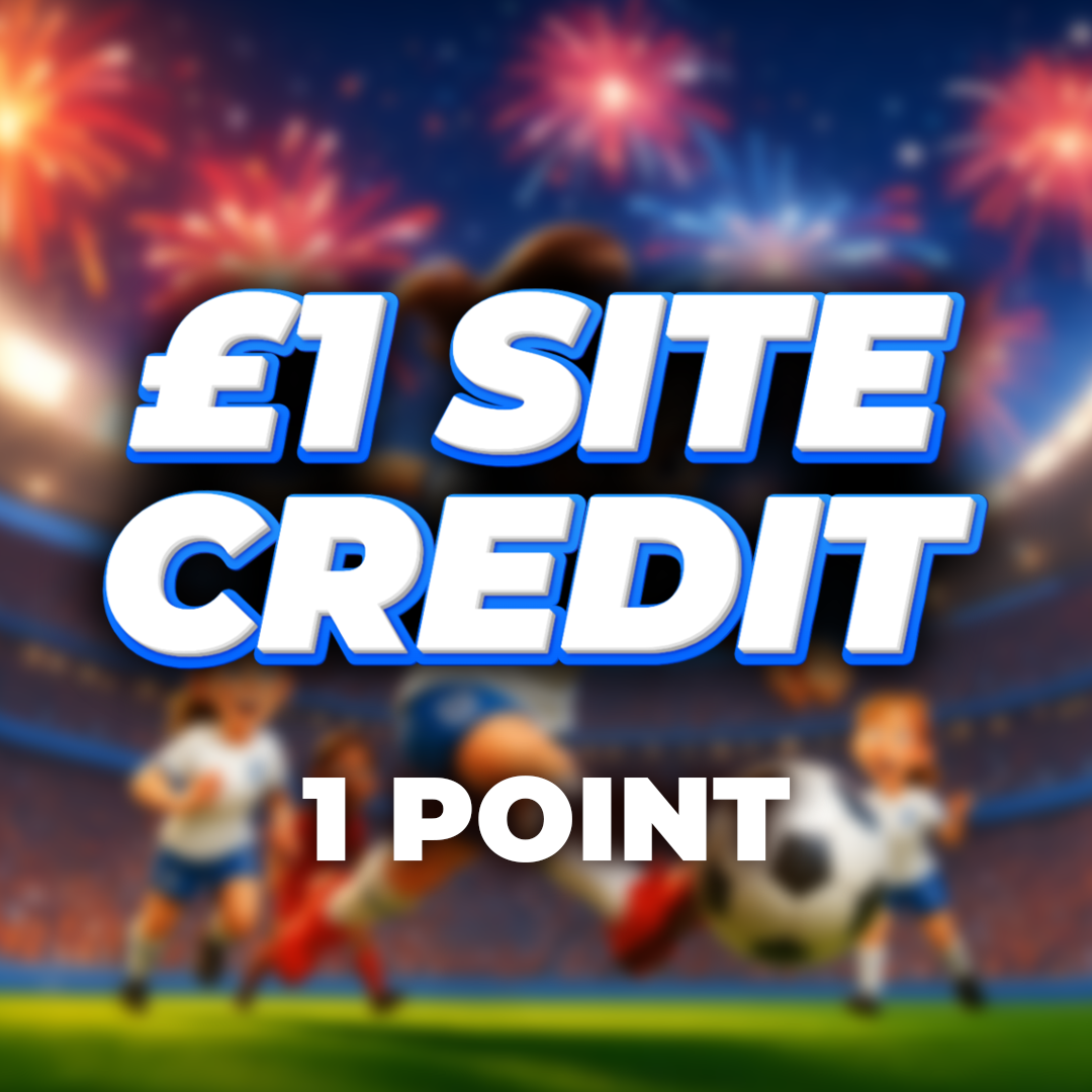 Kick Off | £1 Site Credit | 1 Point