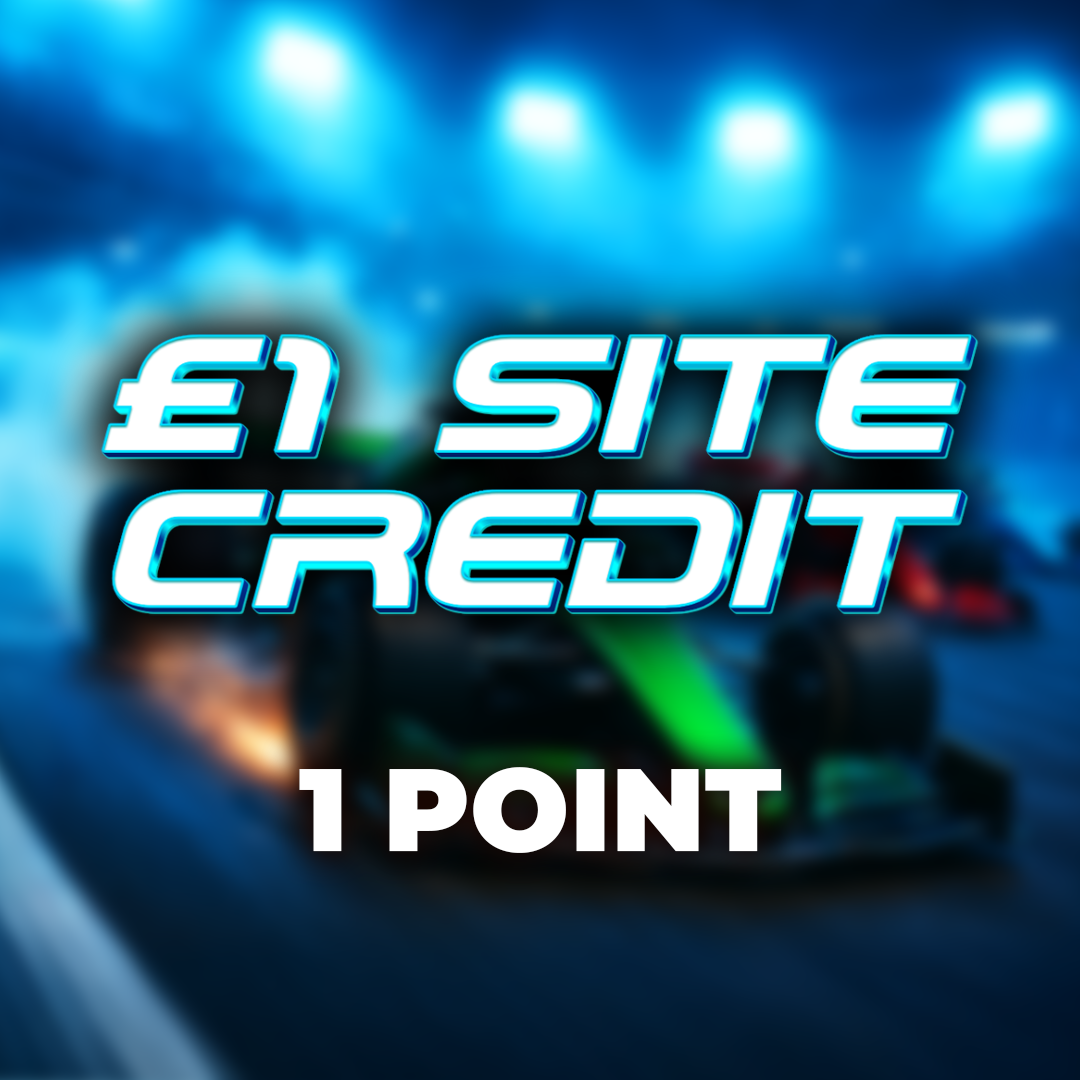 Formation Lap | £1 Site Credit | 1 Point