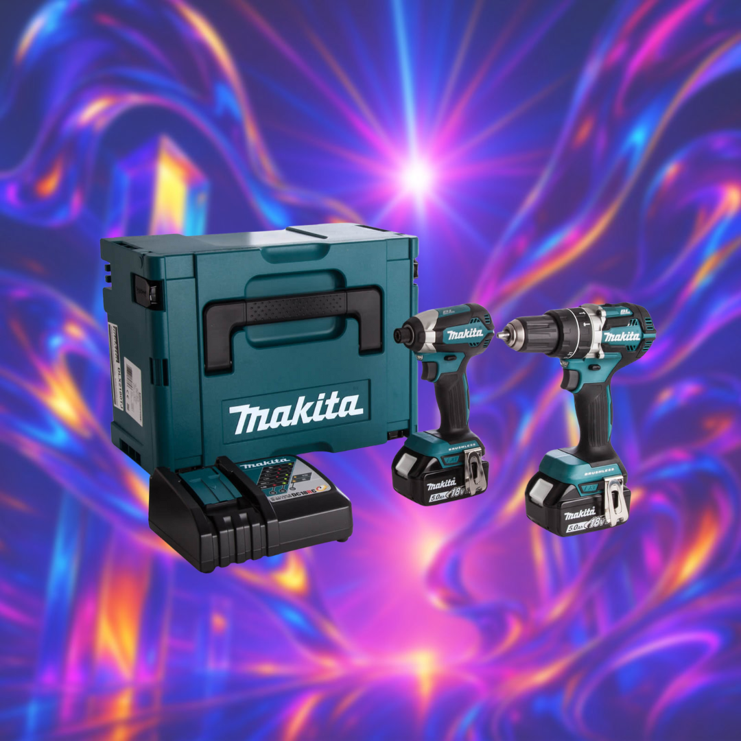 Makita Brushless Twin Drill Set