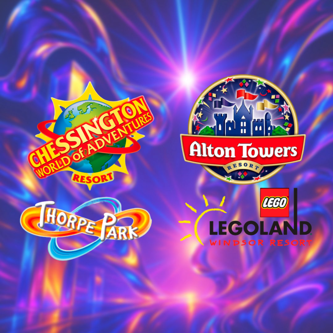 Alton Towers or Thorpe Park Tickets x 4