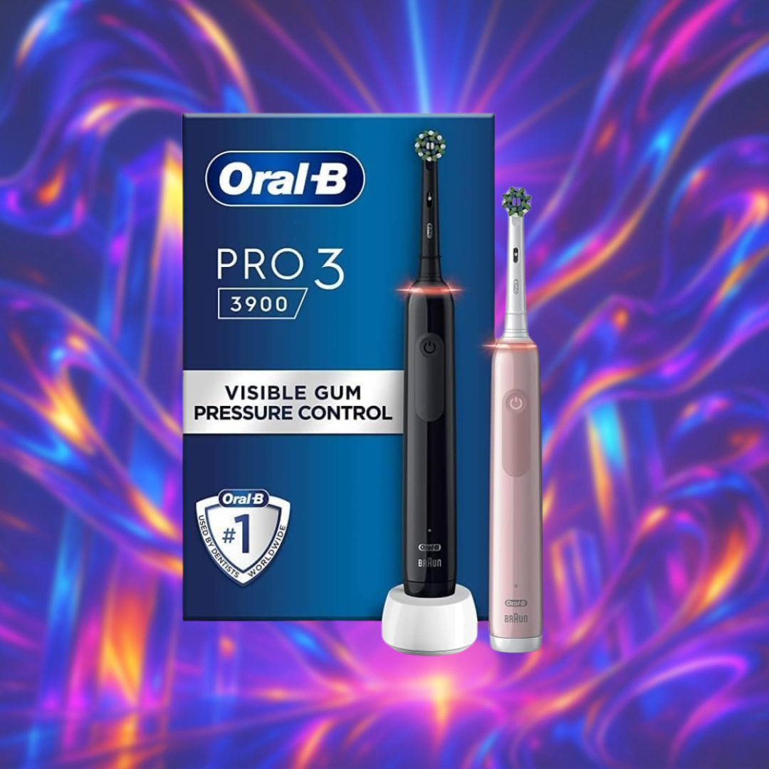 His + Hers Oral-B Pro 3 3900 Duo Pack