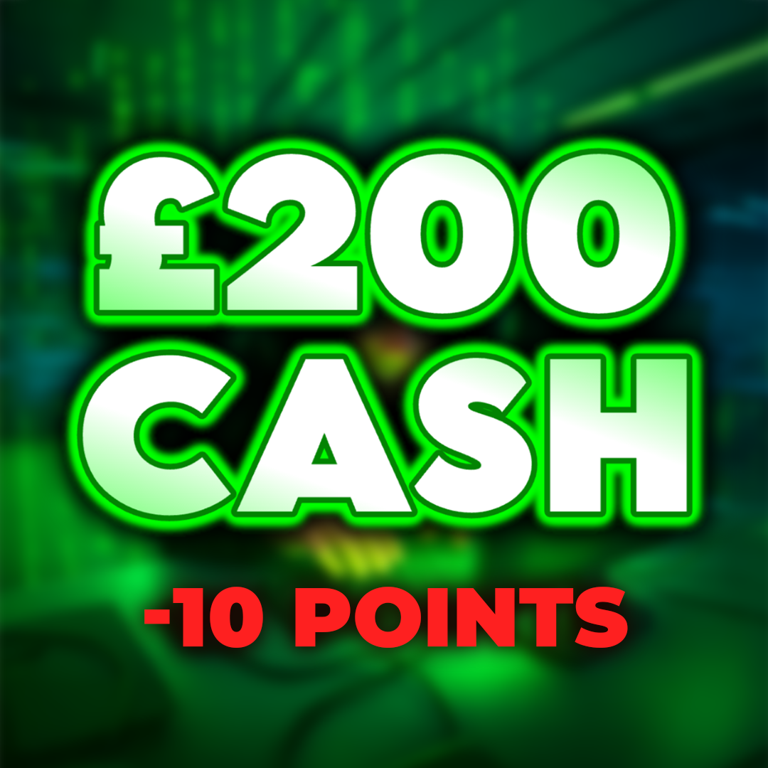 Double Agent | £200 Cash | -10 Points