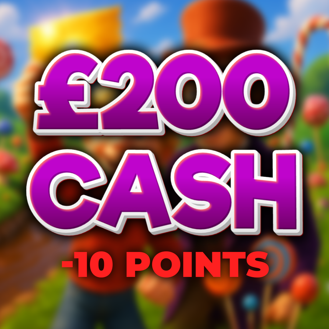 Willy Wonka | £200 Cash | -10 Points
