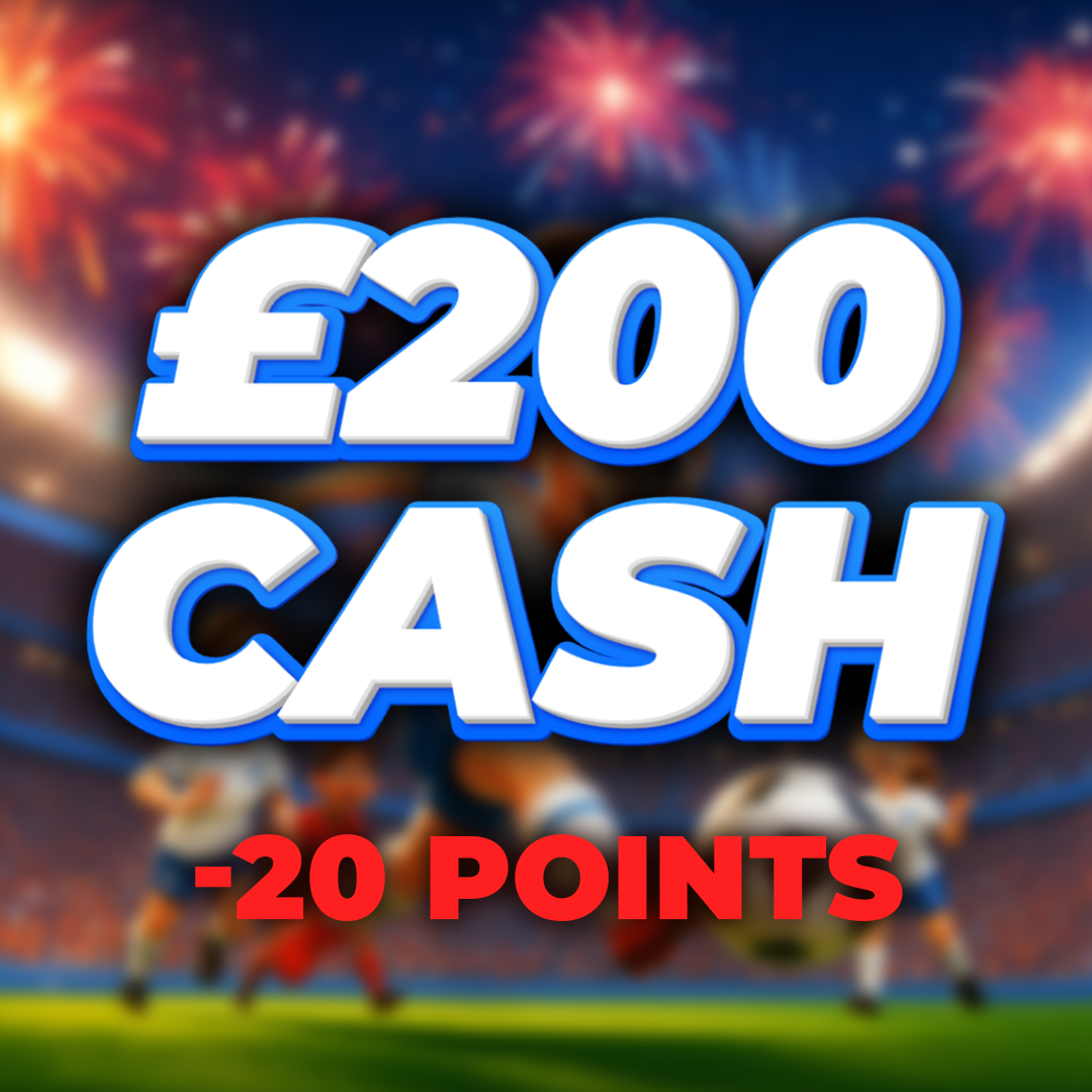 Italy | £200 Cash | -20 Points