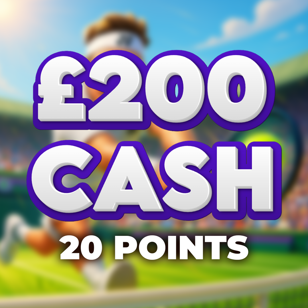 Break Point | £200.00 Cash | 20 Points