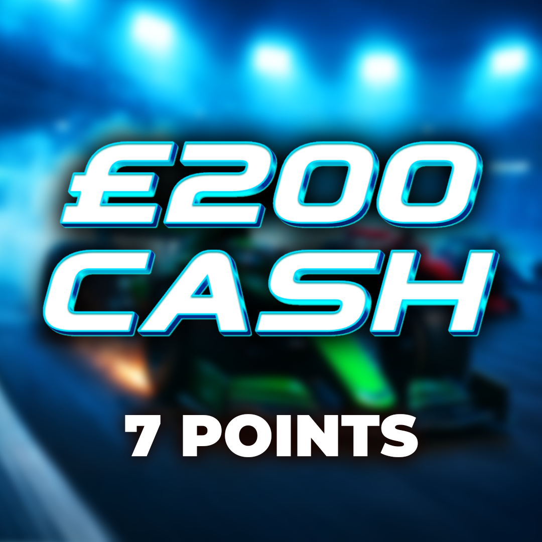 Overtake King | £200 Cash | 7 Points