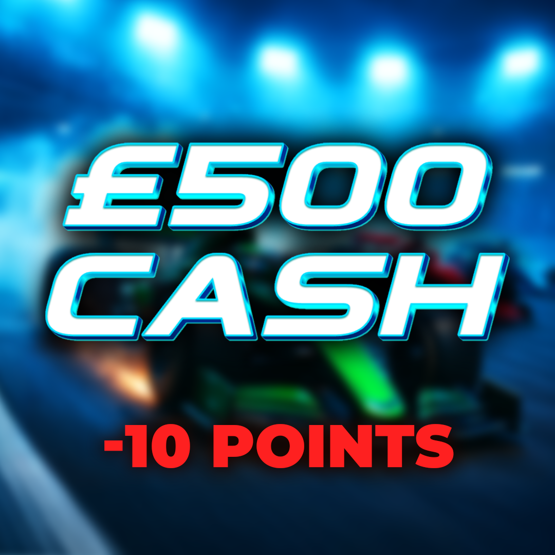 Black Flag | £500 Cash | -10 Points