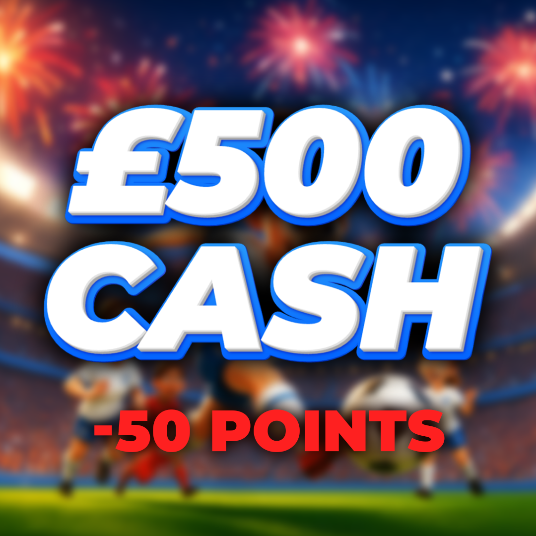Spain | £500 Cash | - 50 Points