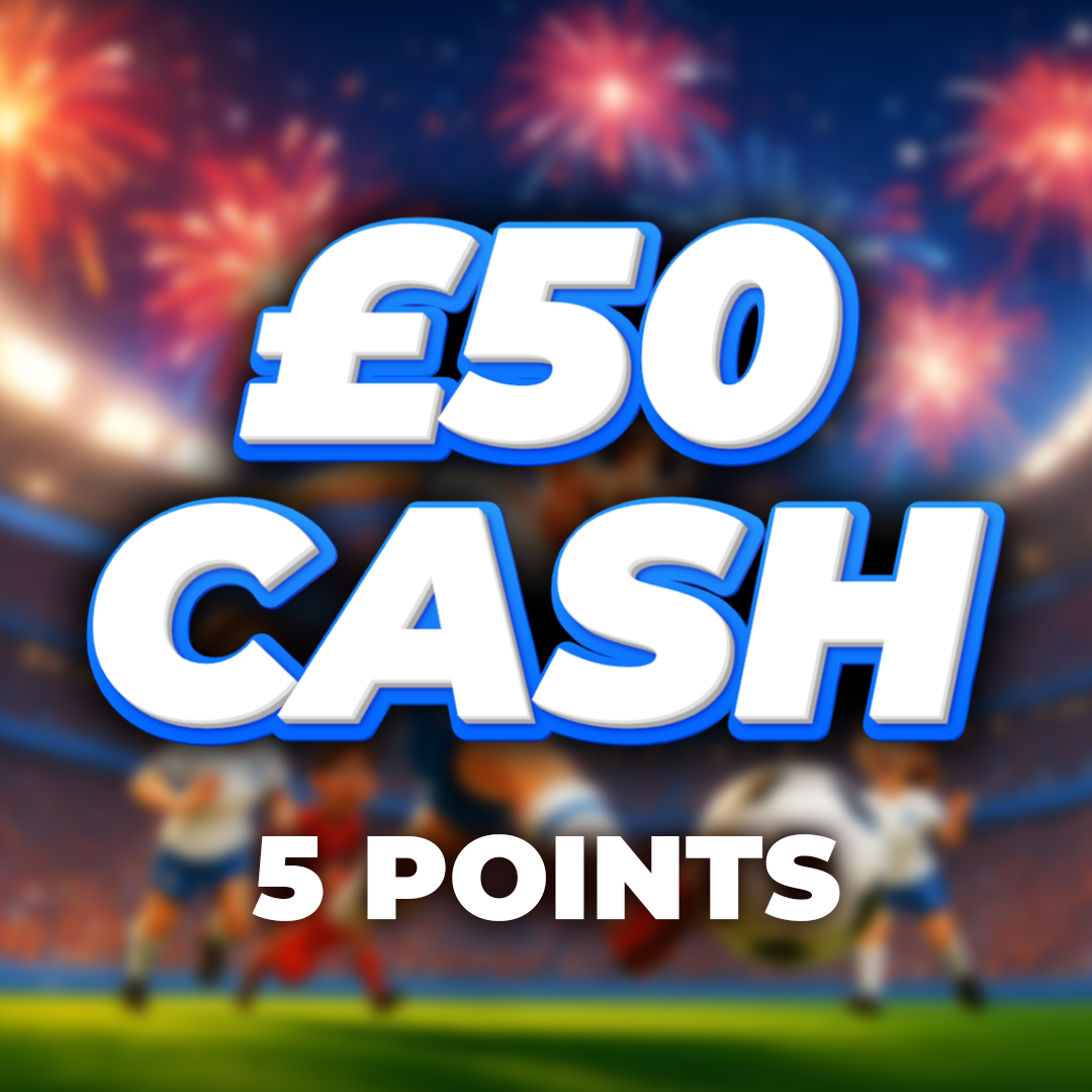 Switzerland | £50 Cash | 5 Points