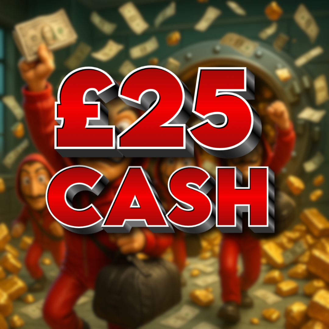 Money Printed Successfully £25.00 Cash