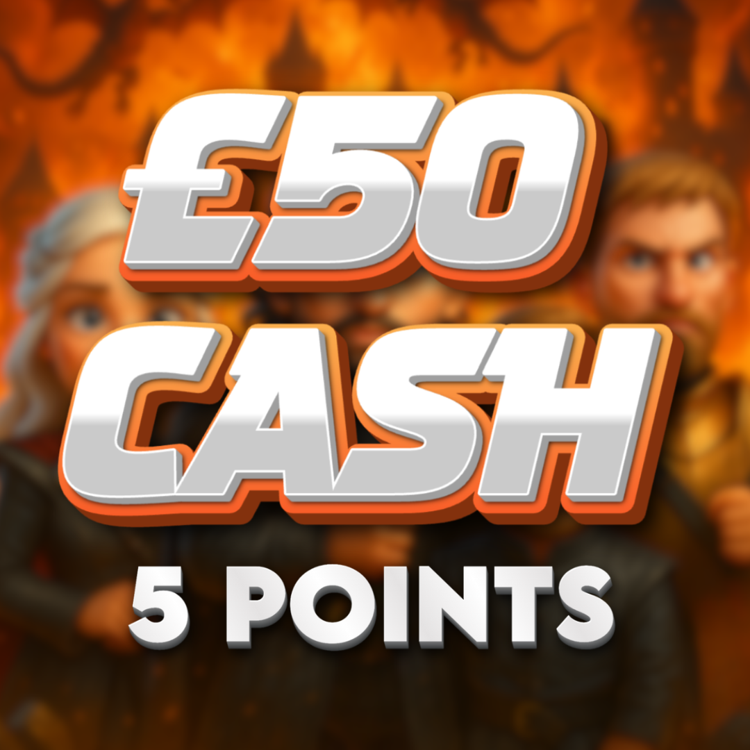 House Greyjoy | £50.00 Cash | 5 Points