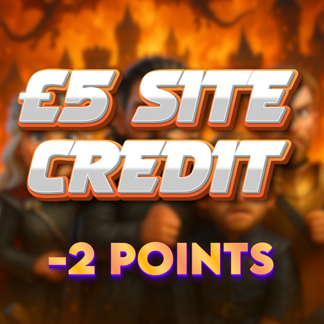 Essos | £5.00 Site Credit | -2 Points